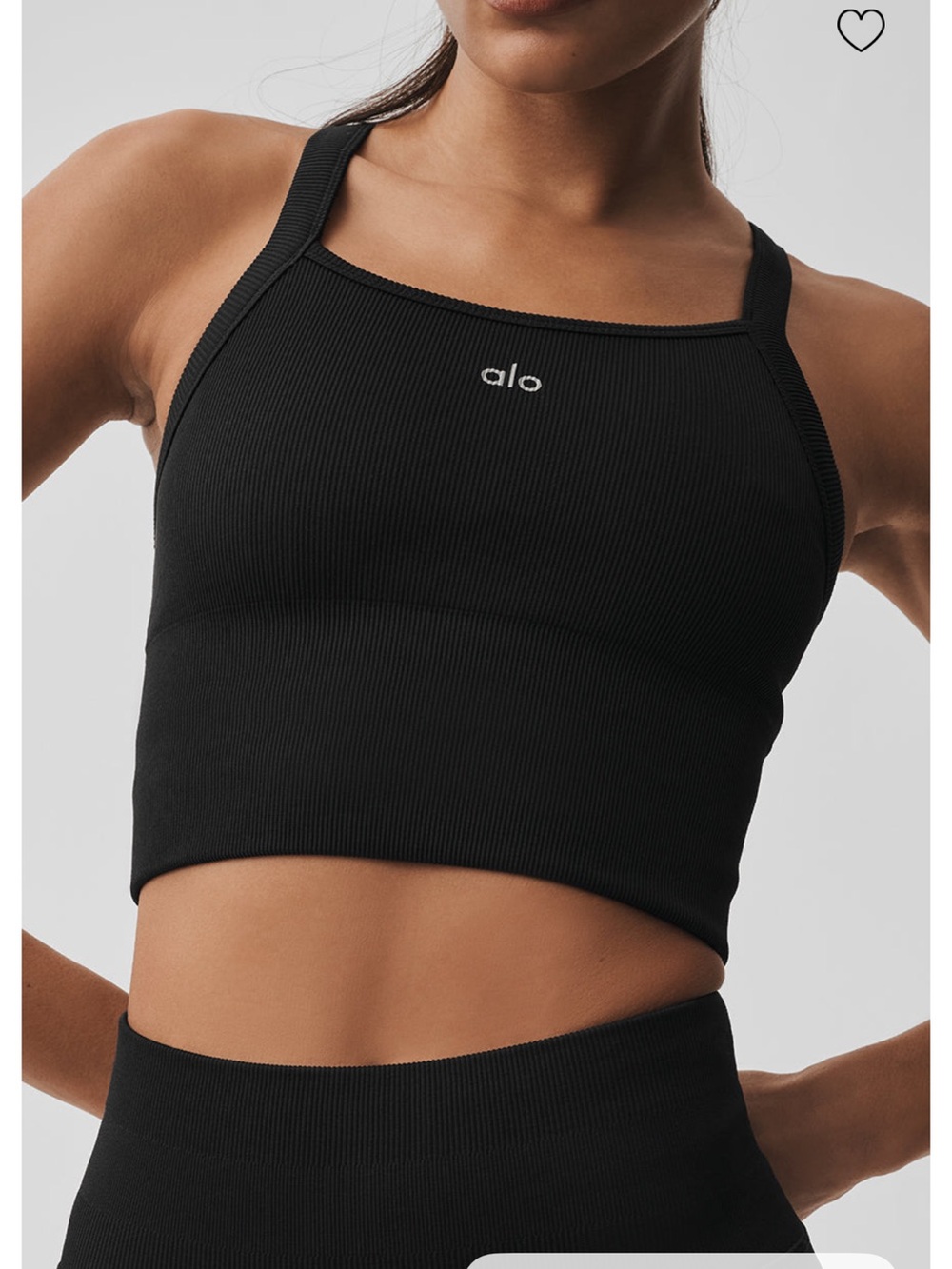 All Seamless Ribbed Favorite Bra Tank - Picture 2 of 8